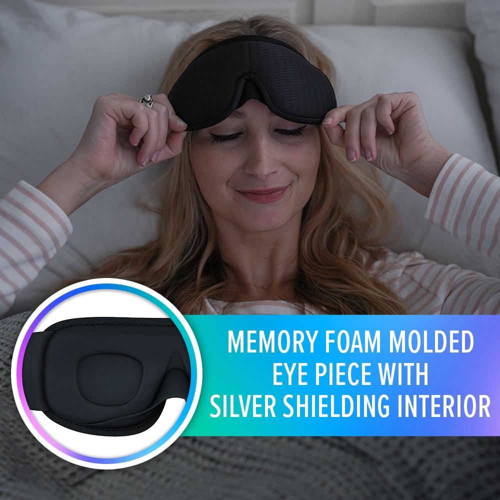 EMF Radiation Protection Sleep Mask - WellunaFlow