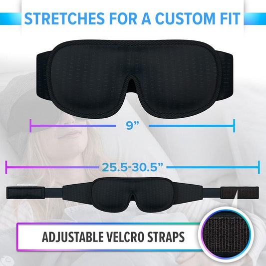 EMF Radiation Protection Sleep Mask - WellunaFlow